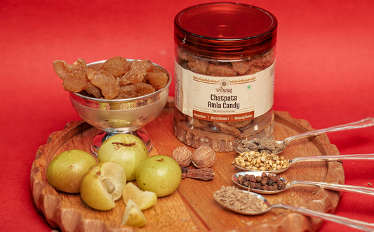 Vilaas Refreshments Chatpata Amla | 125g | 200g | 250g | 600g | Vitamin C Rich Healthy Treat