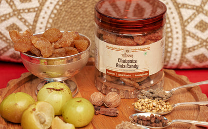 Vilaas Refreshments Chatpata Amla | 125 | 200 | 250 | 600g | Vitamin C Rich Healthy Treat
