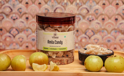 Vilaas Refreshments Amla Candy | 125g | 200g | 250g | 600g | Premium Indian Gooseberry Candy