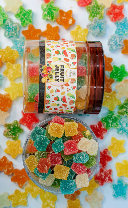 Vilaas Refreshments Fruit Jelly Candy | 125g | 200g | 250g | 600g | Soft, Chewy & Fruity Treat