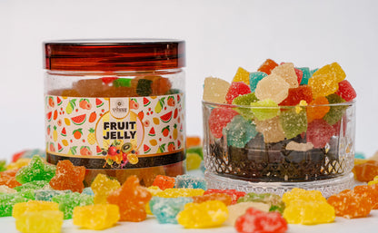 Vilaas Refreshments Fruit Jelly Candy | 125g | 200g | 250g | 600g | Soft, Chewy & Fruity Treat