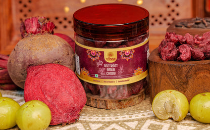 Vilaas Refreshments Beetroot Amla | 125g | 200g | 250g | 600g | Healthy Beetroot & Amla Candy