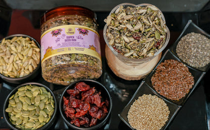 Vilaas Refreshments Super Seed Mix | 125g | 200g | 250g | 600g | Healthy Roasted Seeds Blend