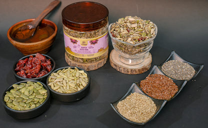 Vilaas Refreshments Super Seed Mix | 125g | 200g | 250g | 600g | Healthy Roasted Seeds Blend