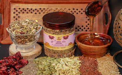 Vilaas Refreshments Super Seed Mix | 125g | 200g | 250g | 600g | Healthy Roasted Seeds Blend