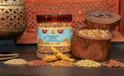 Vilaas Refreshments Gujarati Digestive Mix | 125g | 200g | 250g | 600g | Traditional Digestive Mukhwas
