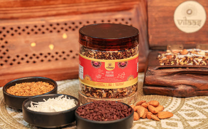 Vilaas Refreshments Nutty Fusion | 125g | 200g | 250g | 600g | Premium Dry Fruits, Nuts & Seeds Mix