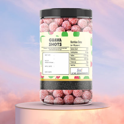 VILAAS Guava Shot Mukhwas Candy Balls 300gm | Sweet & Tangy Guava Flavour Mouth Freshener | Traditional After-Meal Treat | Flavoured Mukhwas Snack